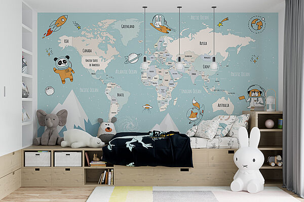 A map of the world with mountains and clouds w00066pir3r 600x400 - A map of the world with mountains and clouds - tegory