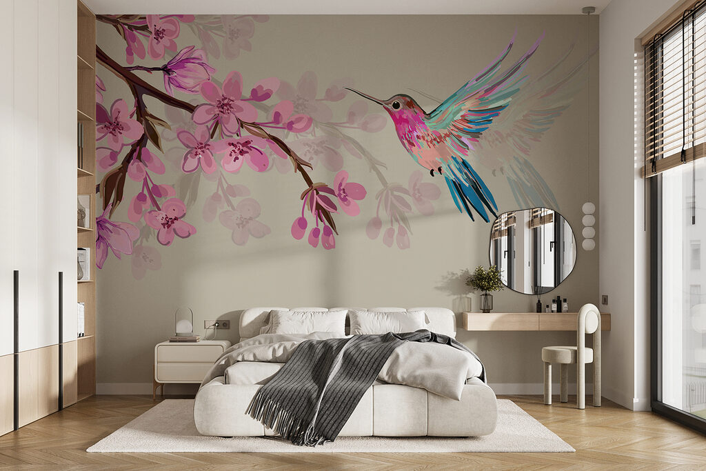 w00693v1pib1mr 1024x683 - A bird flying next to a branch of flowers - tegory
