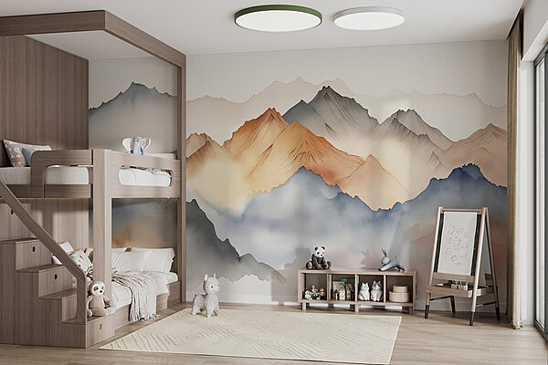 A painting of mountains in the fog w00683pir1mr 600x400 - A painting of mountains in the fog - tegory