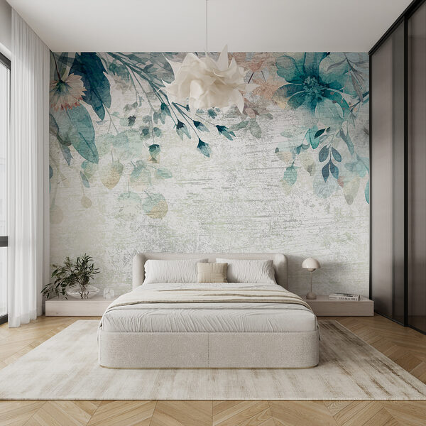 A painting of flowers and leaves w00697pib7ms 600x600 - A painting of flowers and leaves - tegory