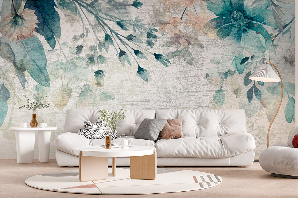 A painting of flowers and leaves w00697pig35r 1024x683 - A painting of flowers and leaves - tegory