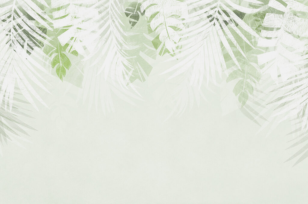 A white and green leaves A white and green leaves