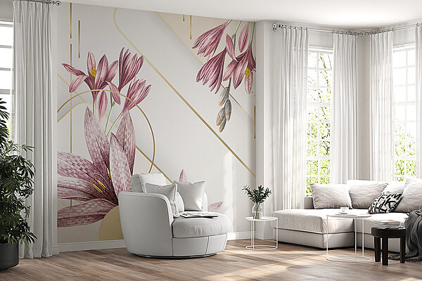 Elegant Lilac Blossoms, Artful Display Elegant Lilac Blossoms, Artful Display