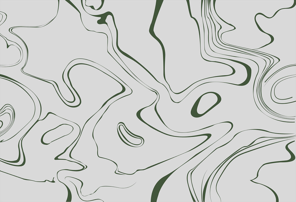 A green and white swirls A green and white swirls