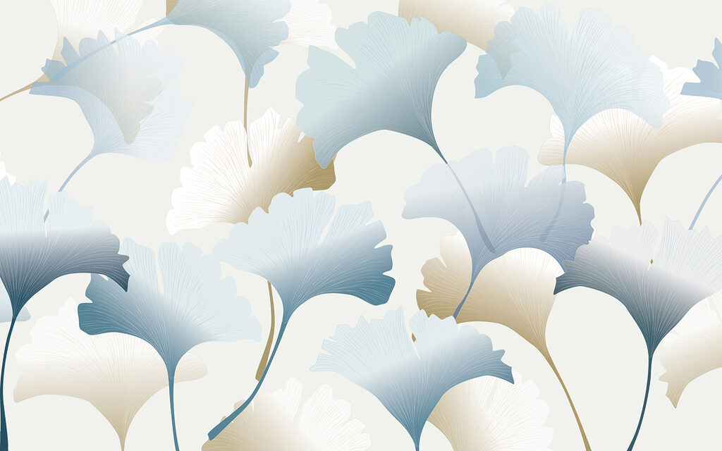 A pattern of blue and white flowers w00877p 1024x640 - A pattern of blue and white flowers