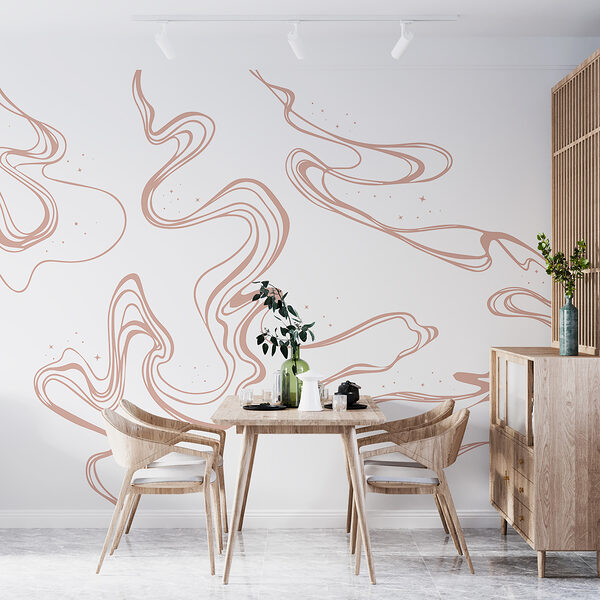A white background with brown lines A white background with brown lines