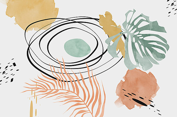 A close up of a painting w01256p 600x397 - A close up of a painting