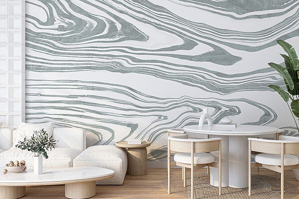 A white and grey marbled surface A white and grey marbled surface