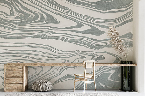 A white and grey marbled surface A white and grey marbled surface