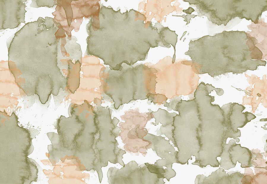 A close up of a painting