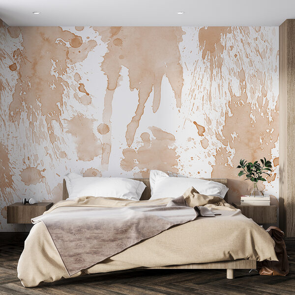 Wall mural Wall mural A group of blots on a white surface (SKU: w01285v1)