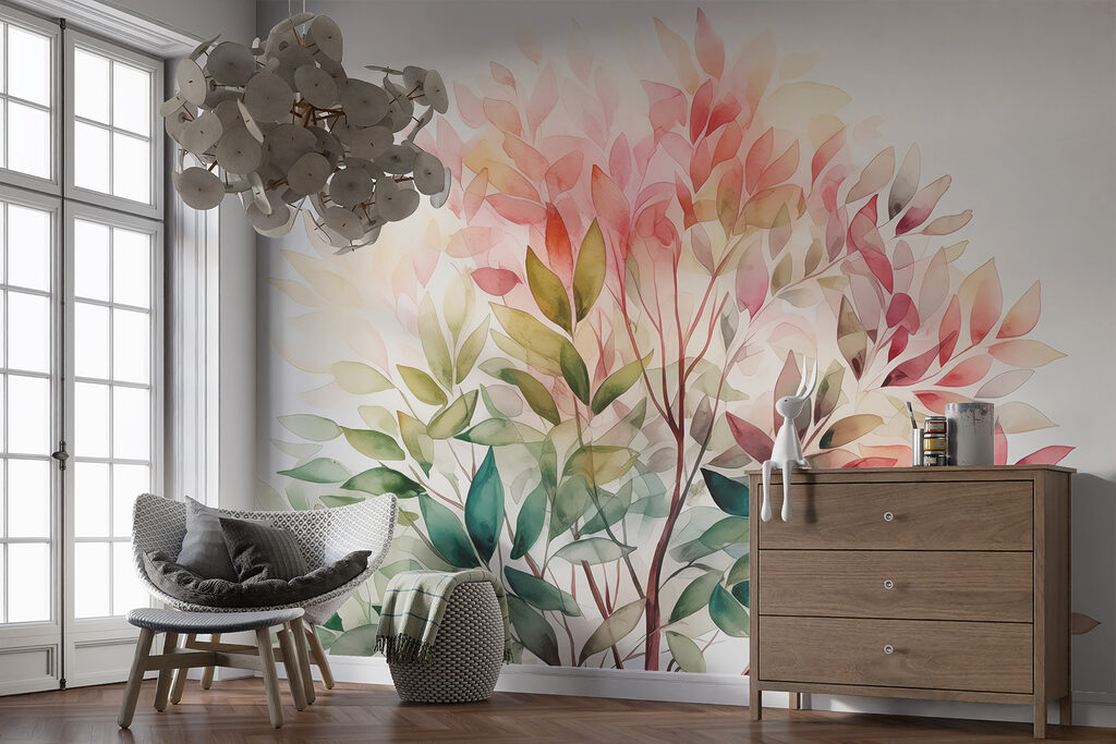A painting of a tree with leaves w07887pir19mr 1024x683 - A painting of a tree with leaves