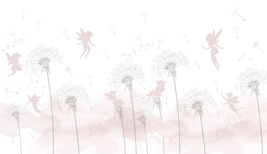 A group of fairies flying in the air