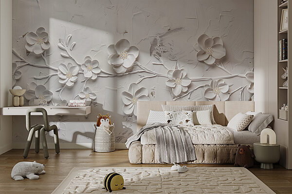 A white flowers on a white surface A white flowers on a white surface