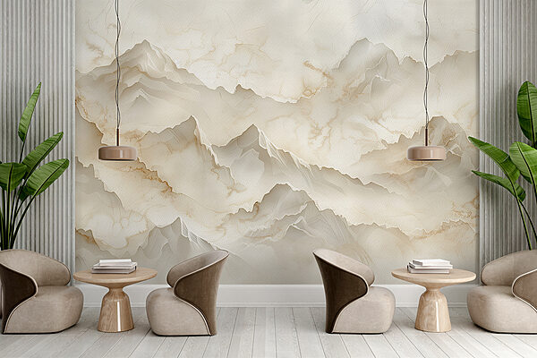 A white and brown marble A white and brown marble