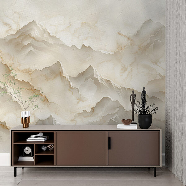 A white and brown marble A white and brown marble
