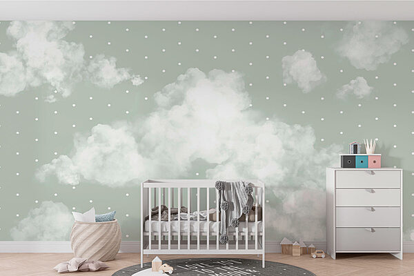 White clouds in the sky White clouds in the sky