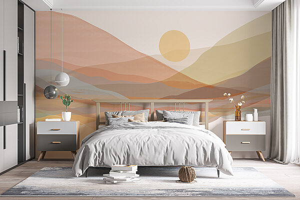 Wall murals Sun in the sky (SKU: w07976) Wall murals Wall murals Sun in the sky (SKU: w07976)