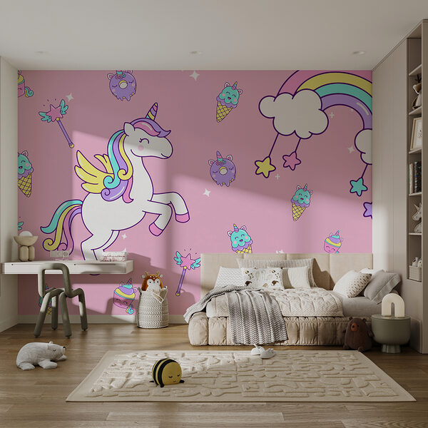 Unicorn and ice cream and ice cream Unicorn and ice cream and ice cream