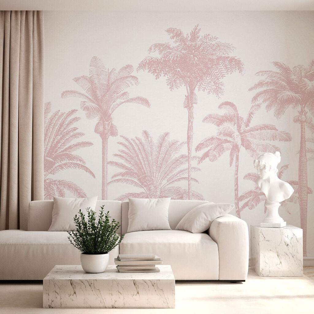 Group of palm trees