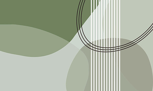 Green and white background with lines and circles Green and white background with lines and circles