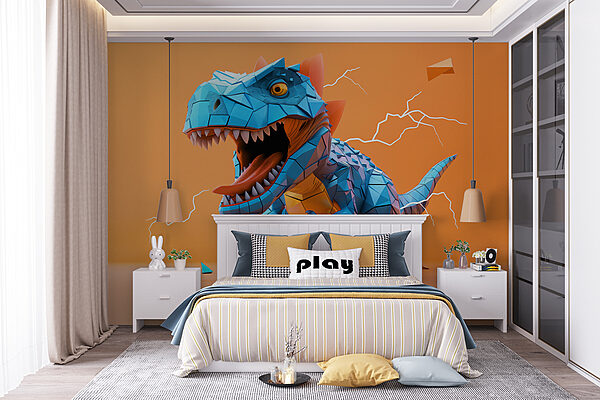 Blue dinosaur with lightning coming out of it Blue dinosaur with lightning coming out of it