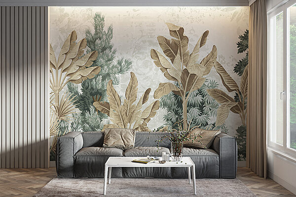 Wallpaper with a variety of plants Wallpaper with a variety of plants