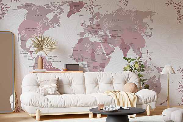 Map of the world Map of the world