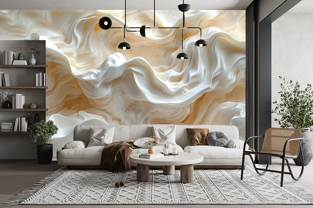 Close up of a white wave