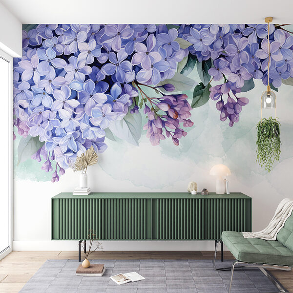 Bunch of purple flowers Bunch of purple flowers