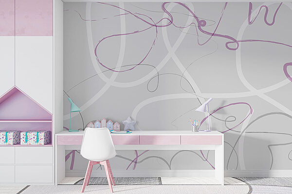 Purple and grey swirls Purple and grey swirls