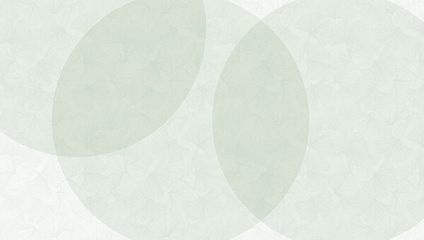 White and green background with circles and lines