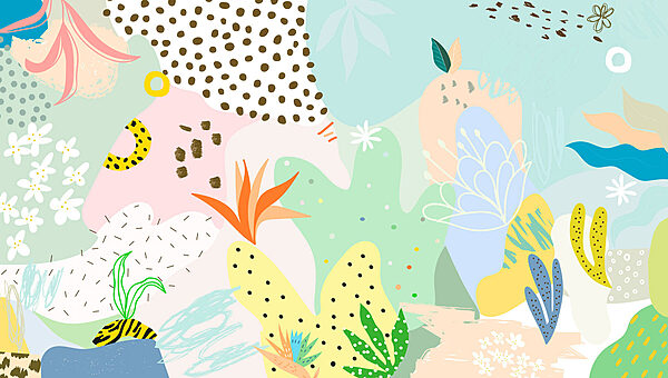 Colorful pattern with different shapes and colors Colorful pattern with different shapes and colors