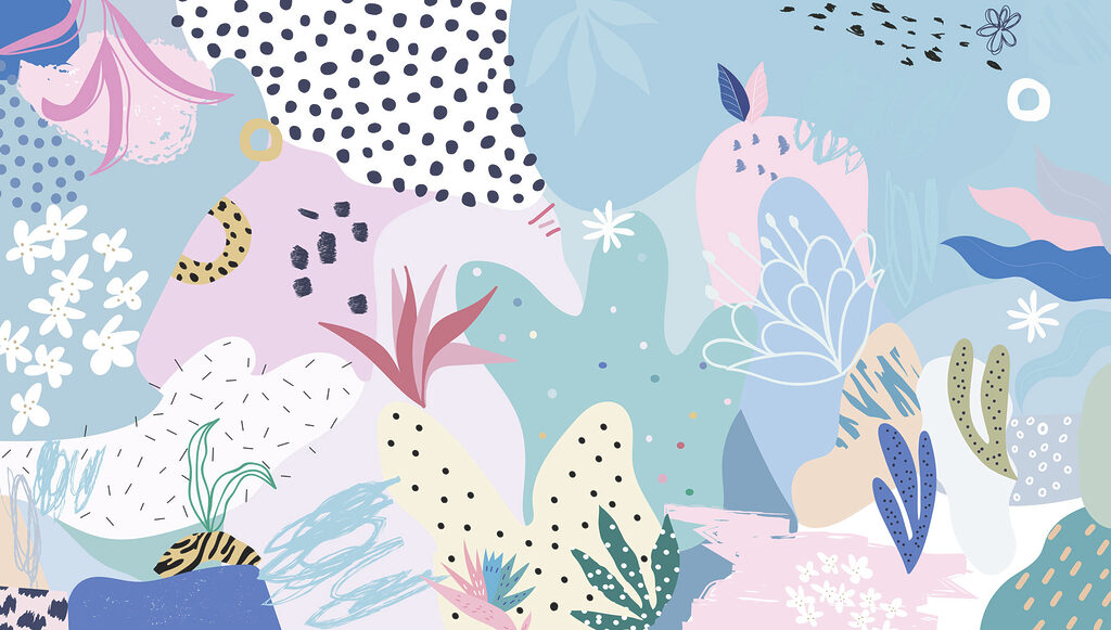 Colorful pattern with different shapes and colors Colorful pattern with different shapes and colors