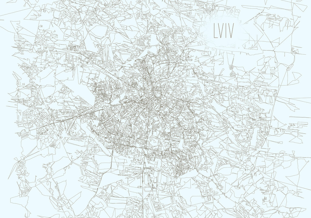 Map of a city