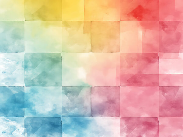 Colorful square tiles Colorful square tiles
