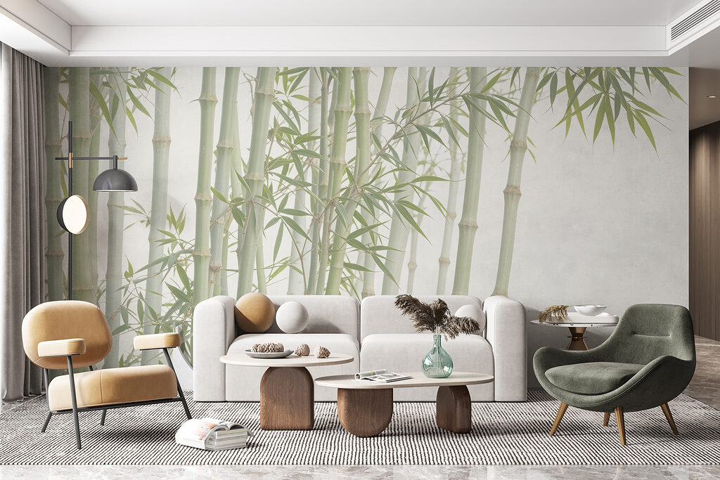 Group of bamboo stems Group of bamboo stems