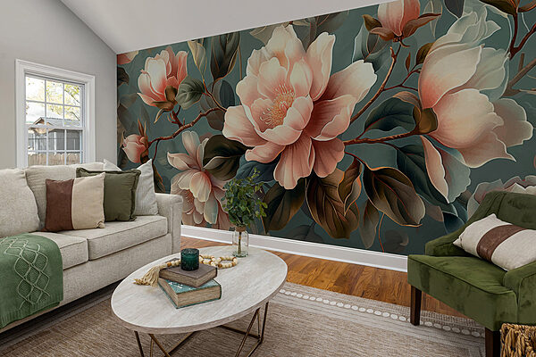 Wall murals Wall murals Close up of flowers (SKU: w00991)