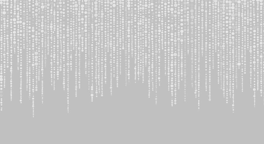 Grey and white background with dots