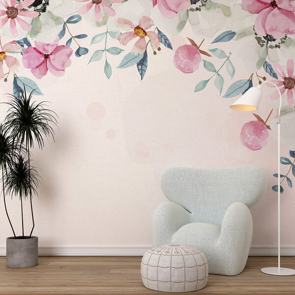 Watercolor painting of flowers Watercolor painting of flowers