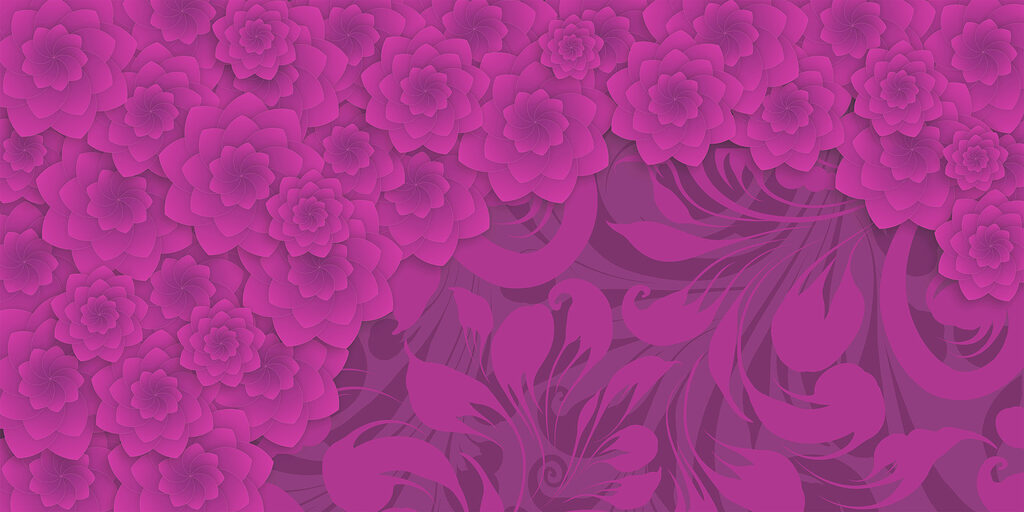 Purple and pink floral background Purple and pink floral background