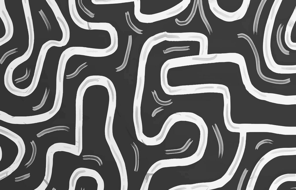 Black and white maze w00972v2p 1024x659 - Black and white maze