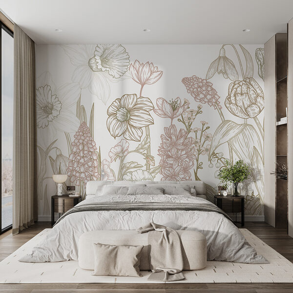 Drawing of flowers and plants Drawing of flowers and plants