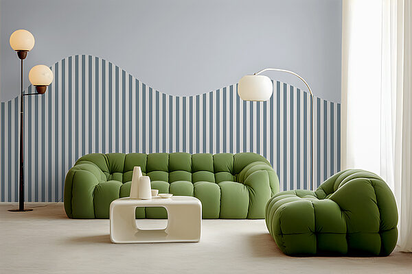 Grey and white striped background Grey and white striped background