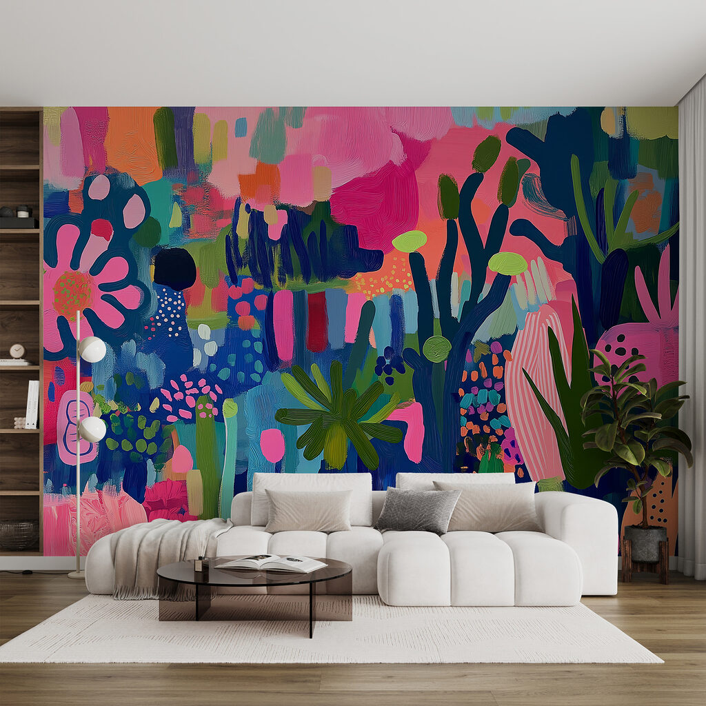 Colorful painting of plants and flowers w08284pig1ms 1024x1024 - Colorful painting of plants and flowers