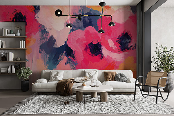 Painting of flowers Painting of flowers