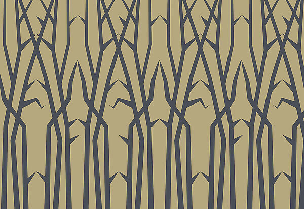 Pattern of thin branches Pattern of thin branches