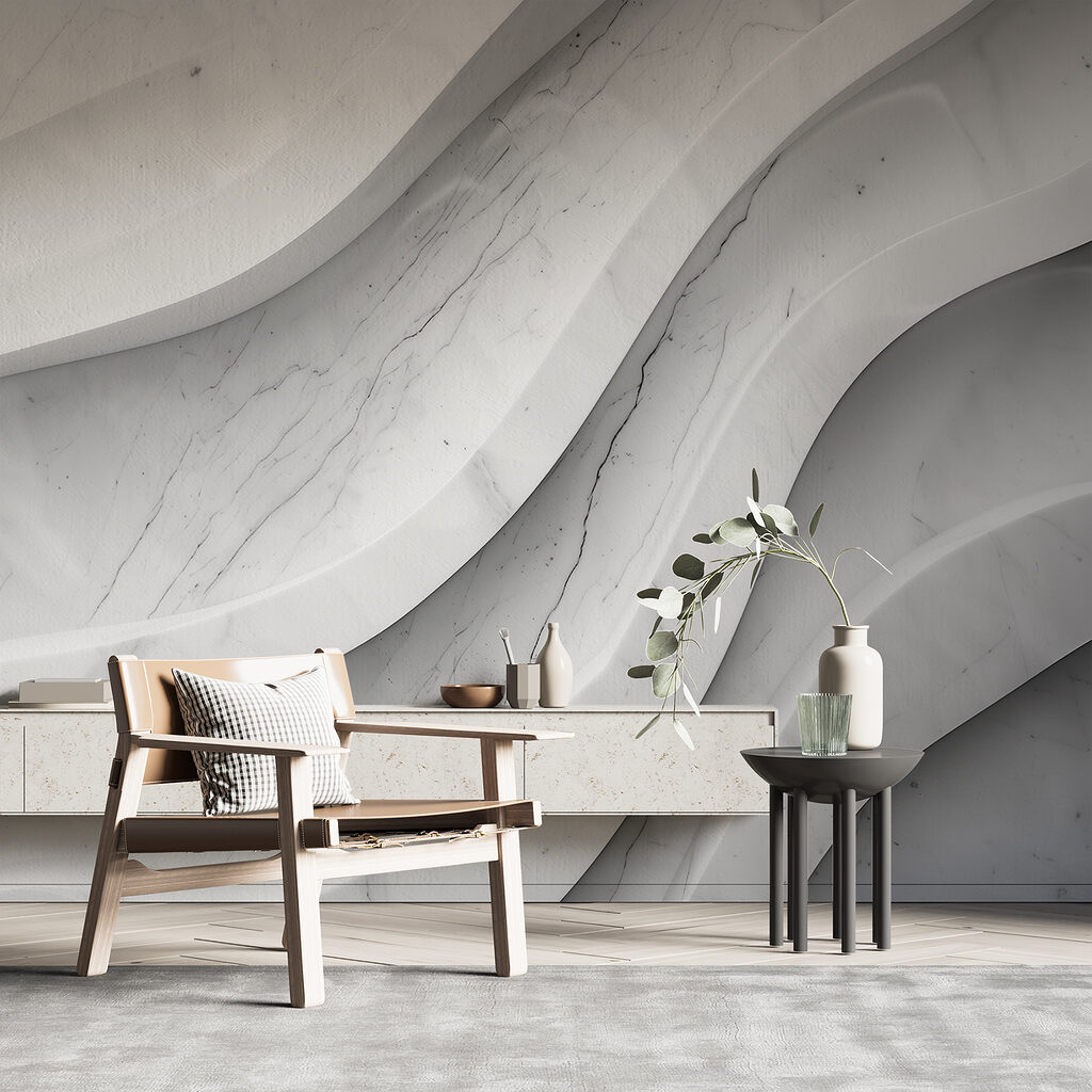 White marble wall with lines White marble wall with lines