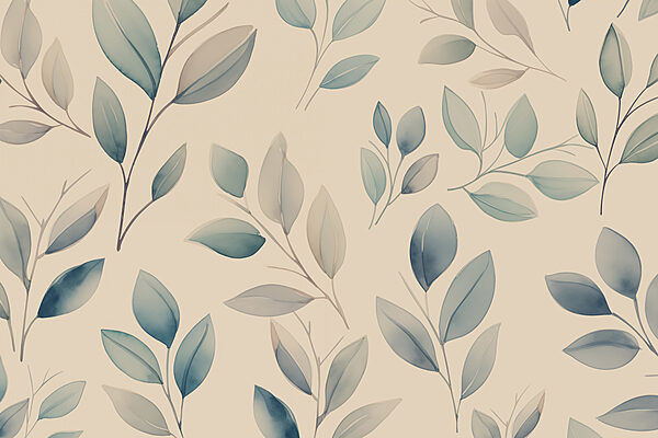 Pattern of leaves on a wall Pattern of leaves on a wall