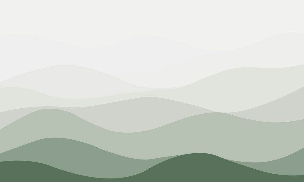 Green and white wavy lines Green and white wavy lines